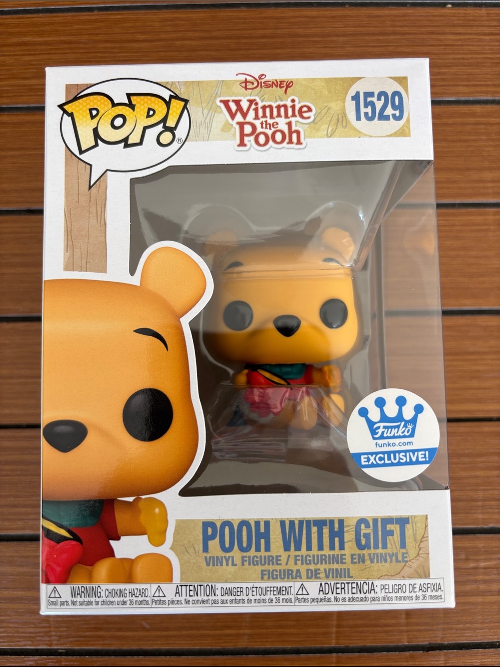 Funko Winnie the Pooh Pop! Figure - Yellow and Red